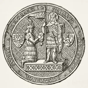 Seal Of The University Of Prague From Science And Literature In The Middle Ages By Paul Lacroix Published London 1878 Seal Of The University Of Prague From Science And Literature In The Middle Ages By Paul Lacroix Published London 1878