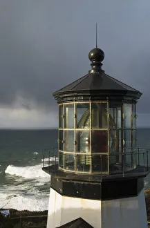 A Stormy Morning At Cape Meares; Oregon, United States Of America A Stormy Morning At Cape Meares; Oregon, United States Of America