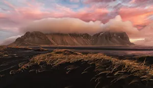 Sunrise Over The Area Known As Stokknes, Near The Town Of Hofn, Southeastern Iceland Sunrise Over The Area Known As Stokknes, Near The Town Of Hofn, Southeastern Iceland