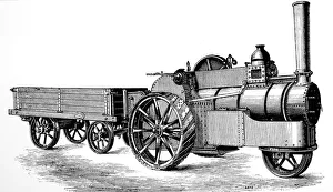 Traction engine developed and made by John Fowler & Co. of Leeds Traction engine developed and made by John Fowler & Co. of Leeds