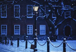 Trinity College, Dublin, Co Dublin, Ireland; College During Winter Trinity College, Dublin, Co Dublin, Ireland; College During Winter