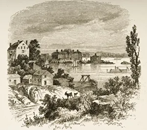 Turtle Bay And Blackwells Island New York In 1870S Turtle Bay And Blackwells Island New York In 1870S