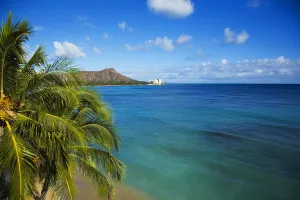 USA, Hawaii, Honolulu, View of Diamond Head; Waikiki USA, Hawaii, Honolulu, View of Diamond Head; Waikiki