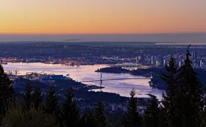 View from Cypress Bowl Lookout, West Vancouver, British Columbia, Canada View from Cypress Bowl Lookout, West Vancouver, British Columbia, Canada
