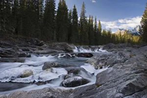 Waterfall On Sheep River; Kananaskis, Alberta, Canada Waterfall On Sheep River; Kananaskis, Alberta, Canada