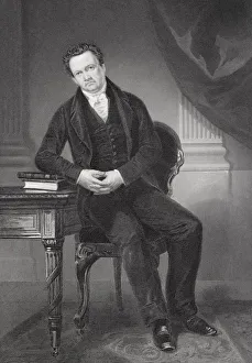 De Witt Clinton 1769-1828. American Politician. From Painting By Alonzo Chappel De Witt Clinton 1769-1828. American Politician. From Painting By Alonzo Chappel