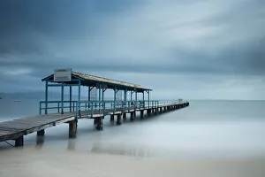 Wooden Jetty, Florianopolis, Santa Catarina, Brazil Wooden Jetty, Florianopolis, Santa Catarina, Brazil