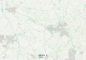 Cheshire East CW12 4 Map Cheshire East CW12 4 Map
