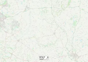 Cheshire West and Chester SY14 7 Map Cheshire West and Chester SY14 7 Map