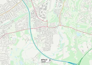 Elmbridge KT14 7 Map Elmbridge KT14 7 Map