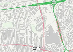 Hammersmith and Fulham W12 7 Map Hammersmith and Fulham W12 7 Map