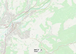 Neath Port Talbot SA11 3 Map Neath Port Talbot SA11 3 Map