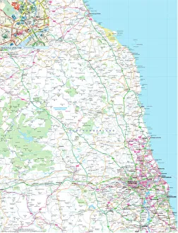 Northumberland County Road Map Northumberland County Road Map