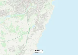 AB - Aberdeen Prints: Aberdeen AB12 3 Print Map Sector