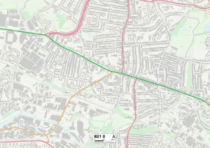 Birmingham B21 0 Print Map Sector