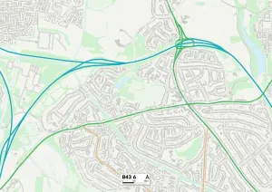 Birmingham B43 6 Print Map Sector