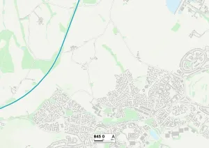 Birmingham B45 0 Print Map Sector