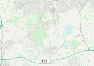 Birmingham B45 8 Print Map Sector