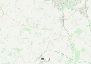 Redditch B96 6 Print Map Sector