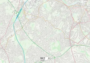 Sandwell B68 9 Postcode Sector Print Map