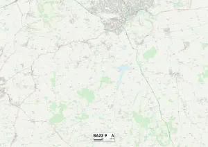South Somerset BA22 9 Print Map