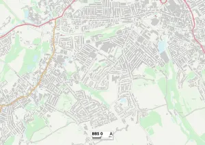 Hyndburn BB5 0 Print Map Sector