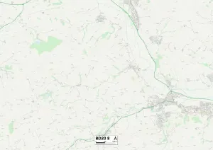 Bradford BD20 8 Print Map Sector