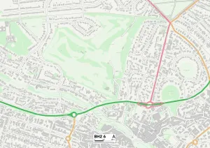 Bournemouth BH2 6 Print Postcode Sector Map