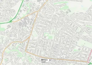 Poole BH12 3 Print Map Sector