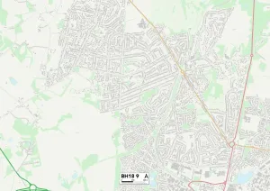 Poole BH18 9 Print Map Sector