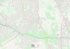 Bromley BR2 7 Print Map Sector