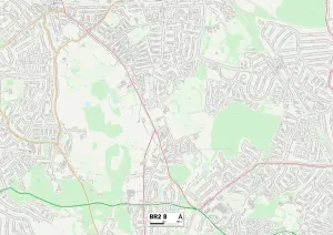Bromley BR2 8 Print Map Sector