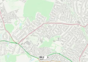 Bromley BR6 8 Print Map Sector Map