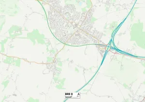 Sevenoaks BR8 8 Print Map Postcode Sector