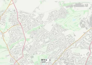 BS - Bristol Prints: Bristol BS10 6 Print Map Sector