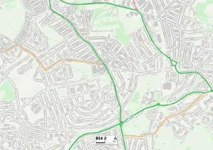 Bristol BS4 2 Print Map Sector