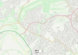 BS - Bristol Prints: Bristol BS9 2 Print Map Sector