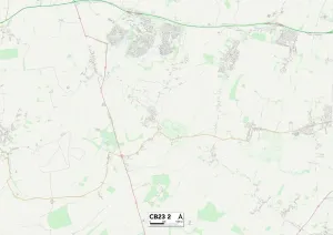 Cambridge CB23 2 Print Map Sector