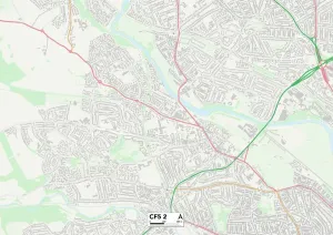 Cardiff CF5 2 Print Map Sector