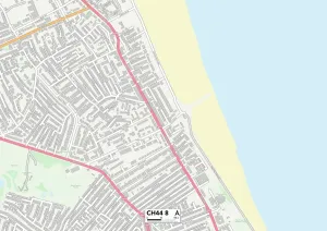 Wirral CH44 8 Print Map Sector