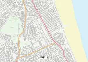 Wirral CH45 7 Print Map Sector