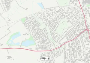 Wirral CH46 6 Print Map Sector