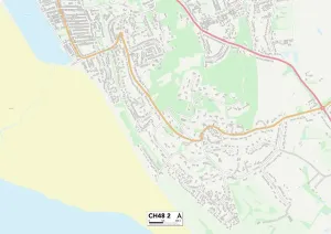 Wirral CH48 2 Postcode Sector Print Map