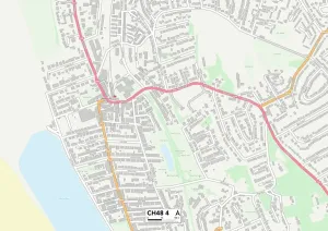 Wirral CH48 4 Print Postcode Sector Map