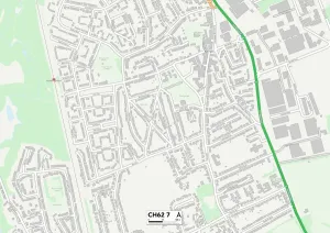 Wirral CH62 7 Print Map Sector
