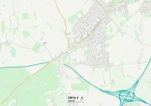 Epping Forest CM16 4 Print Map