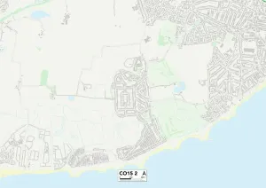 Tendring CO15 2 Postcode Sector Print Map