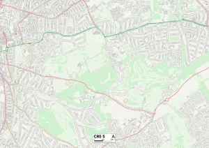 Croydon CR0 5 Print Map Postcode Sector