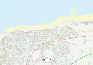 Kent CT5 2 Print Map Sector
