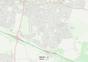 Gravesham DA12 5 Print Map Sector